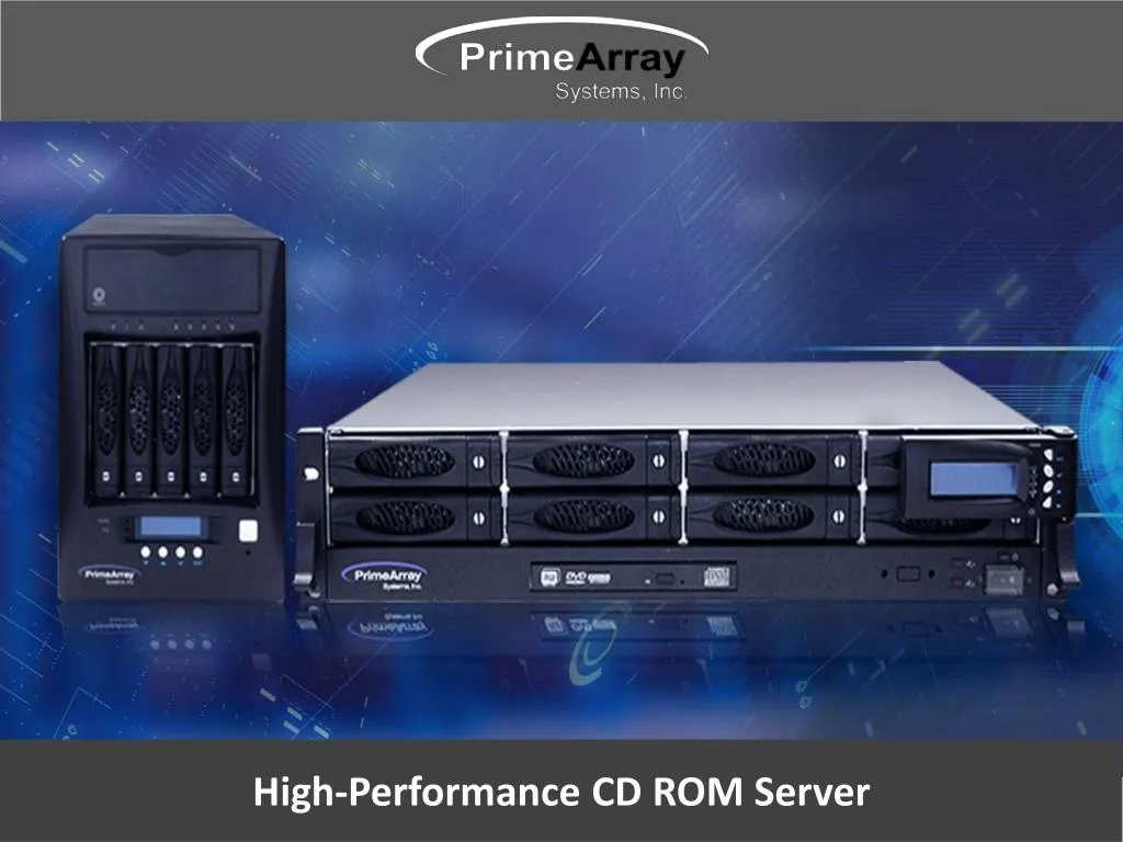 high performance cd rom server