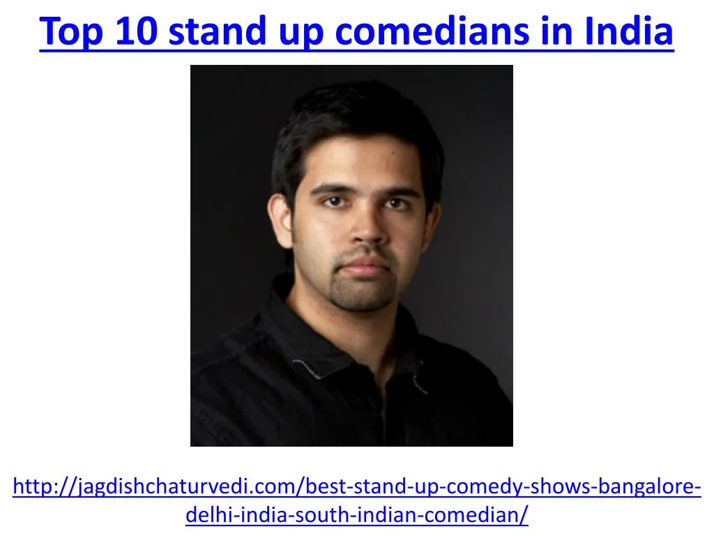 top 10 stand up comedians in india