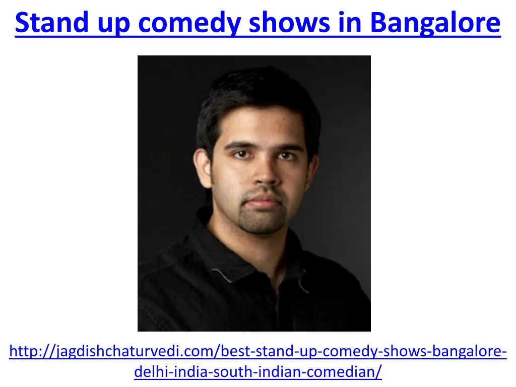 stand up comedy shows in bangalore
