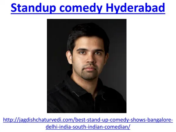 Funniest standup comedy in Hyderabad