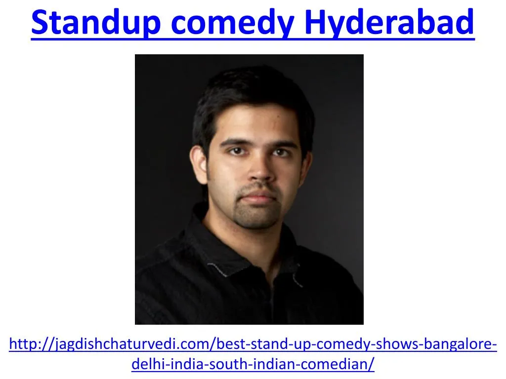 standup comedy hyderabad