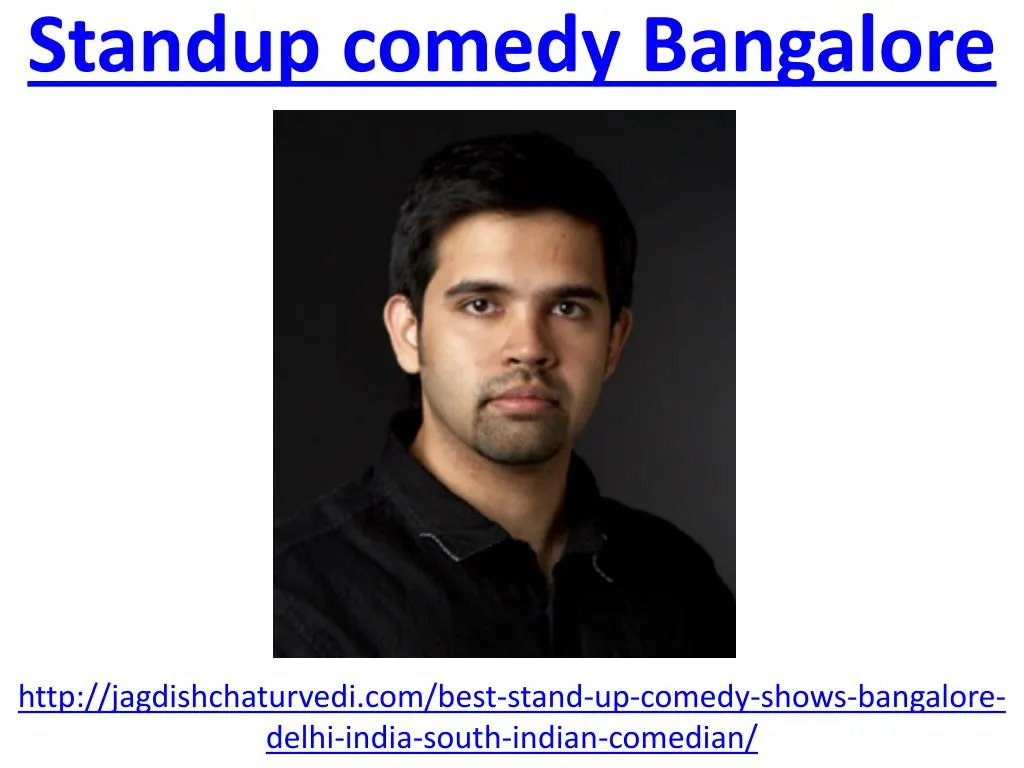 standup comedy bangalore