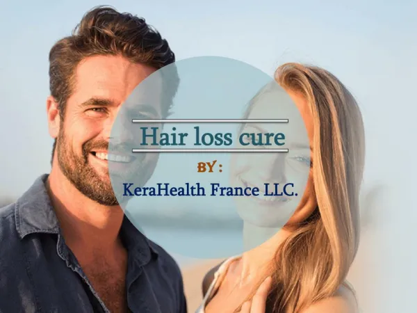 Hair loss cure for men