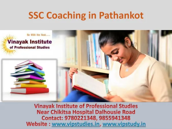 SSC Exams Coaching in Pathankot