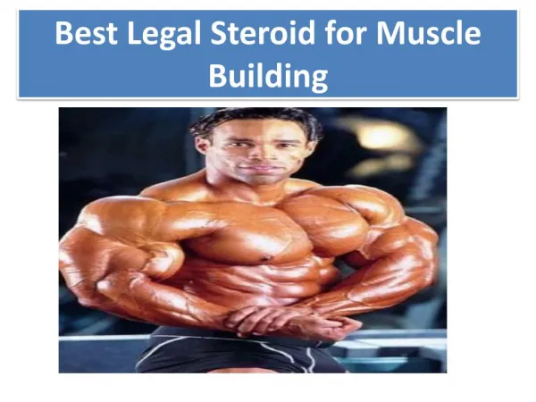 Best Legal Steroid for Muscle Building