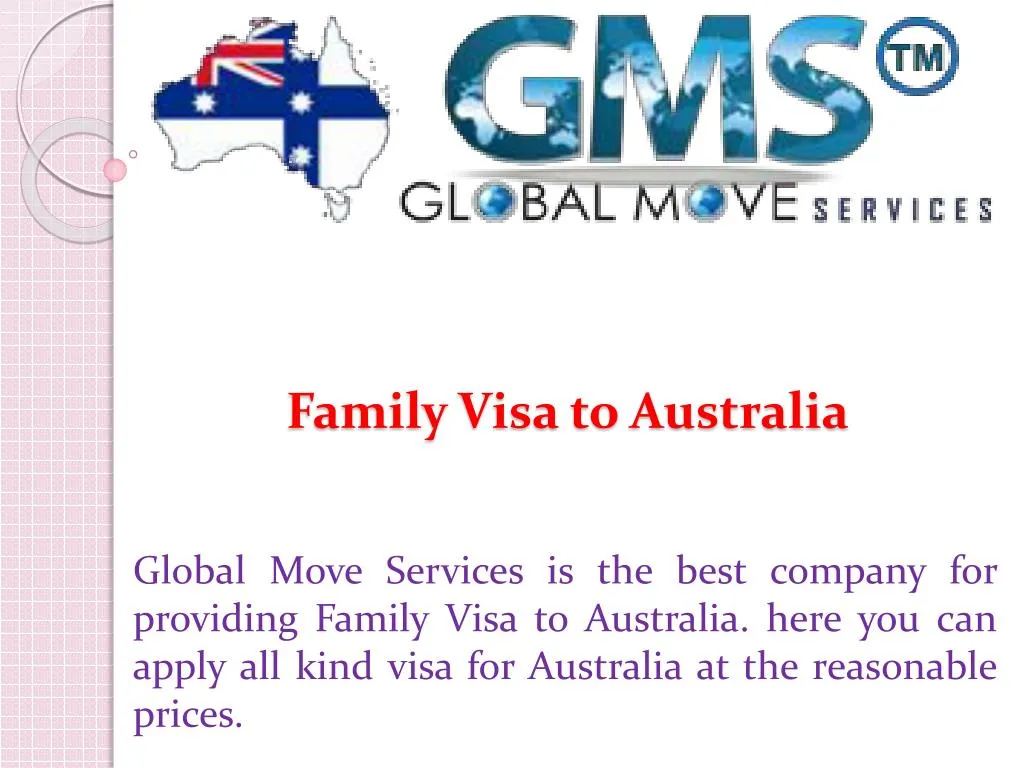 family visa to australia