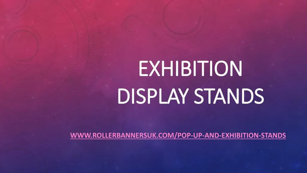 exhibition display stands