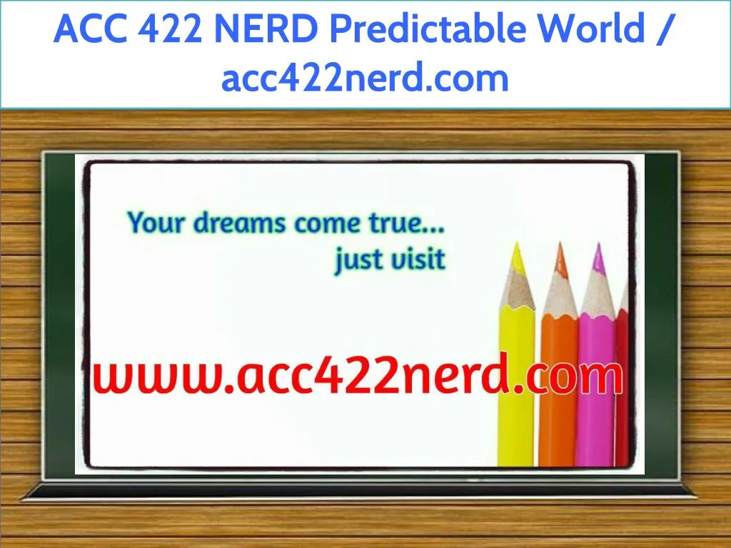 acc 422 nerd predictable world acc422nerd com