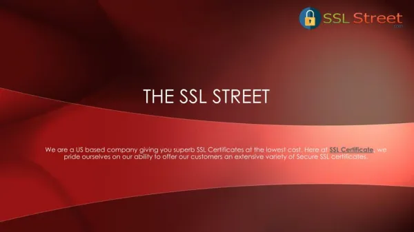 High Level Secure Comodo Multi Domain SSL Certificate