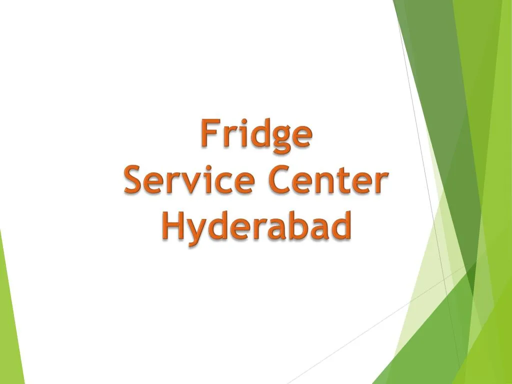 fridge service center hyderabad