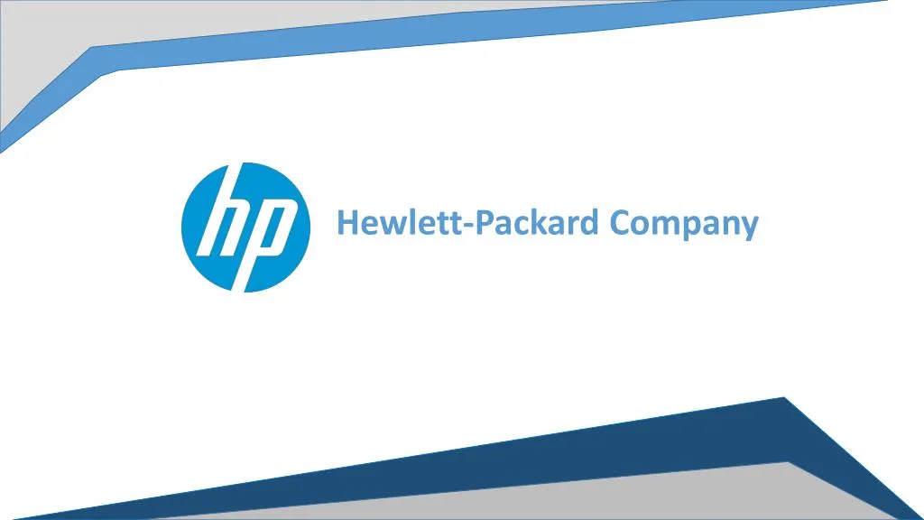 hewlett packard company