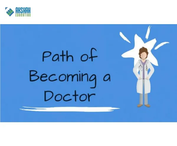 Path of Becoming a Doctor