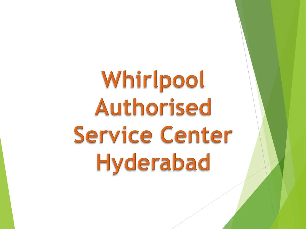 whirlpool authorised service center hyderabad