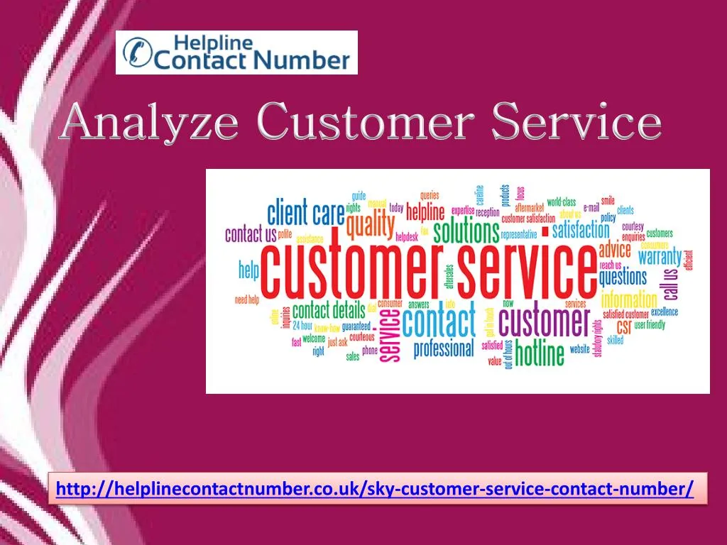 analyze customer service