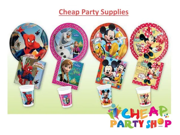 party supplies uk - cheap party supplies