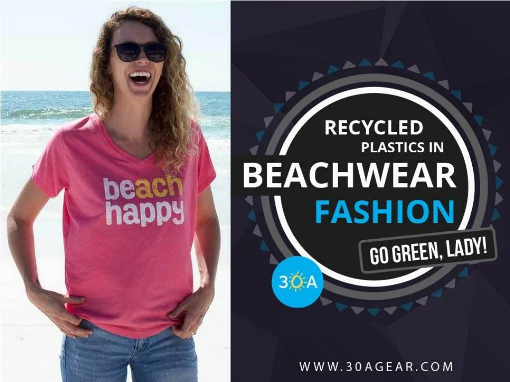 recycled plastics in beachwear fashion go green lady