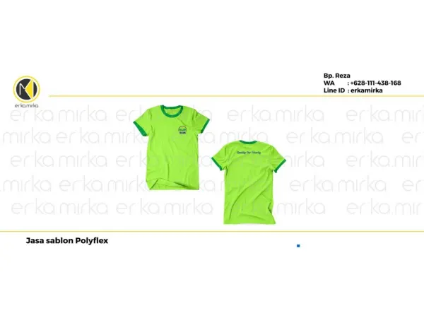 Promo 08111438168 (TSEL) | Harga kaos polyflex