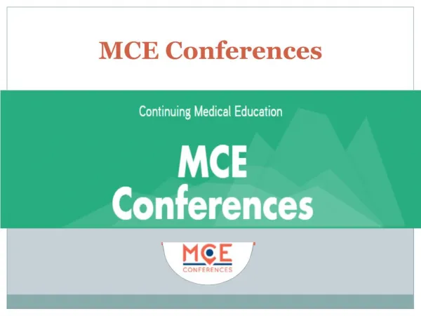 Why Healthcare Professionals Should Opt For CME Conferences?