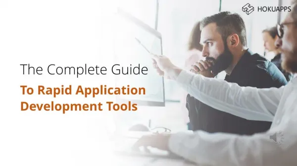 The Complete guide to Rapid Application Development Tools