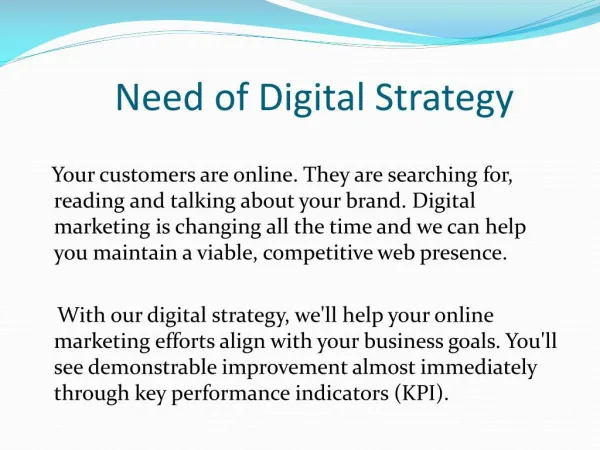Why do you need a Digital Strategy?-Vancouver Digital Marketing