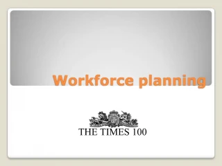 Workforce planning - slide 1