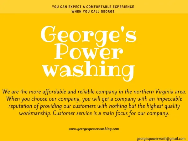 George's Power washing