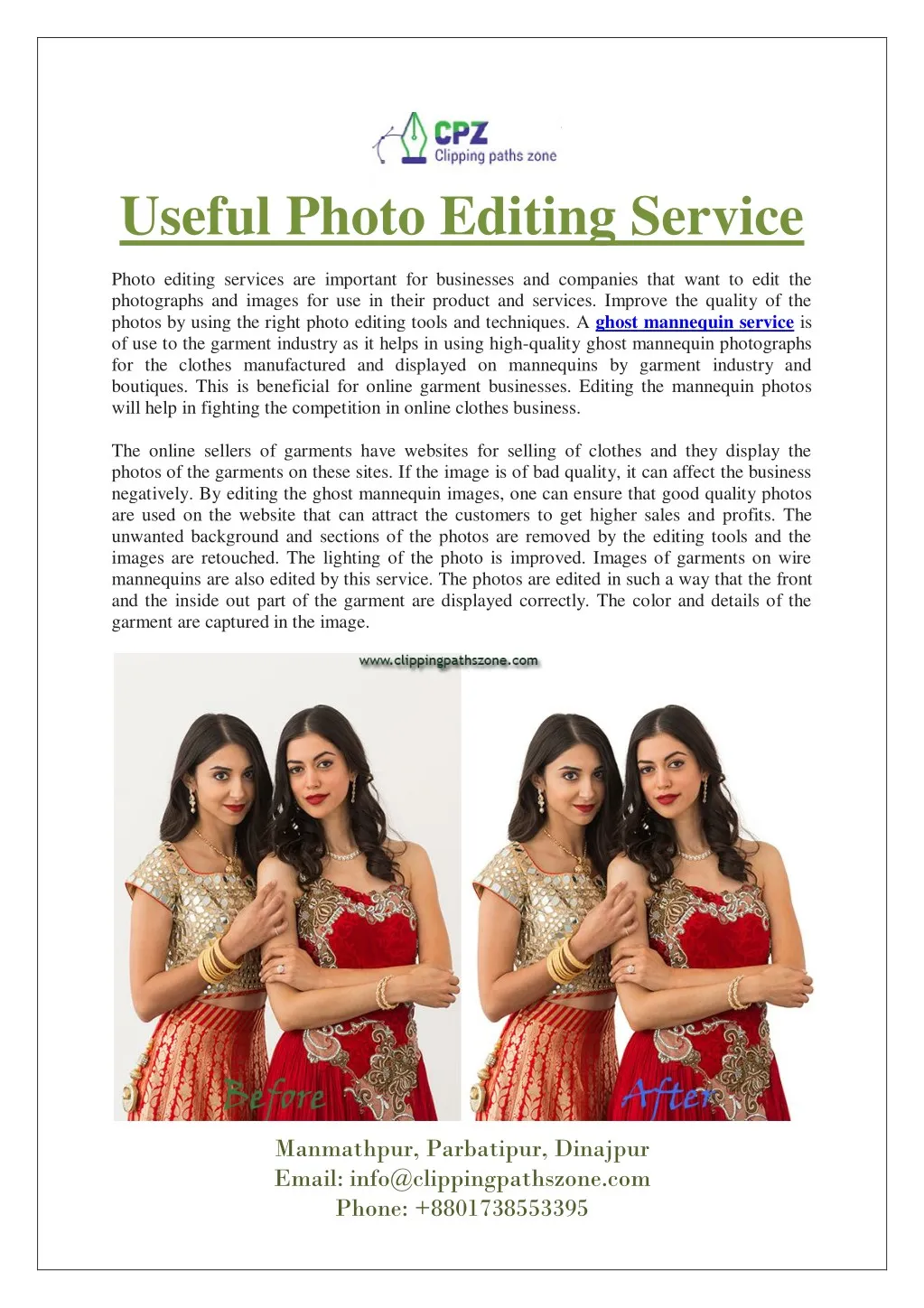 useful photo editing service