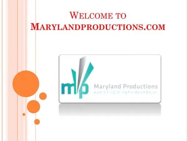 Event Production Companies DMV | Baltimore Event Solutions