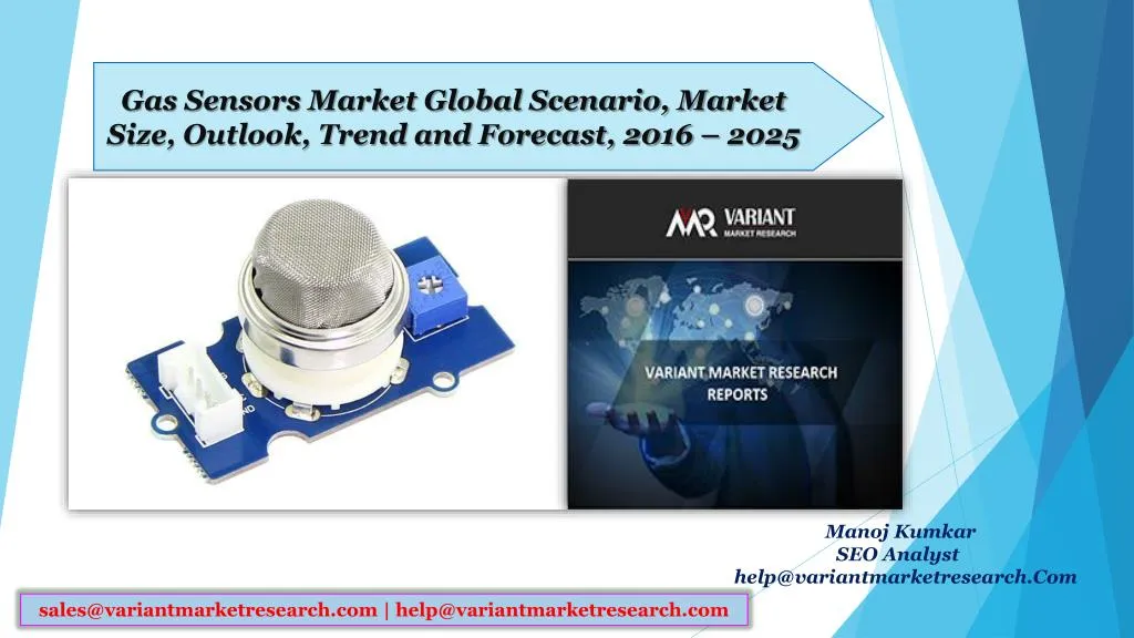 gas sensors market global scenario market size