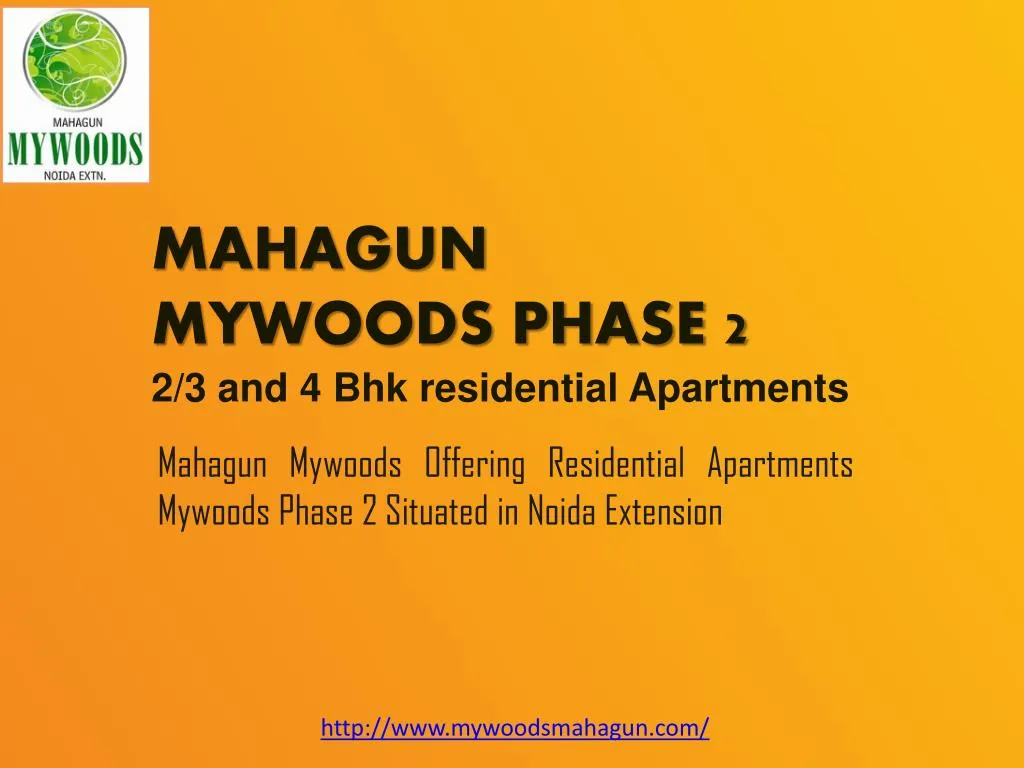 mahagun mywoods phase 2 2 3 and 4 bhk residential apartments