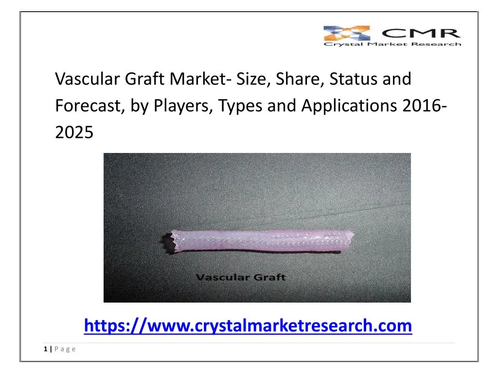 vascular graft market size share status