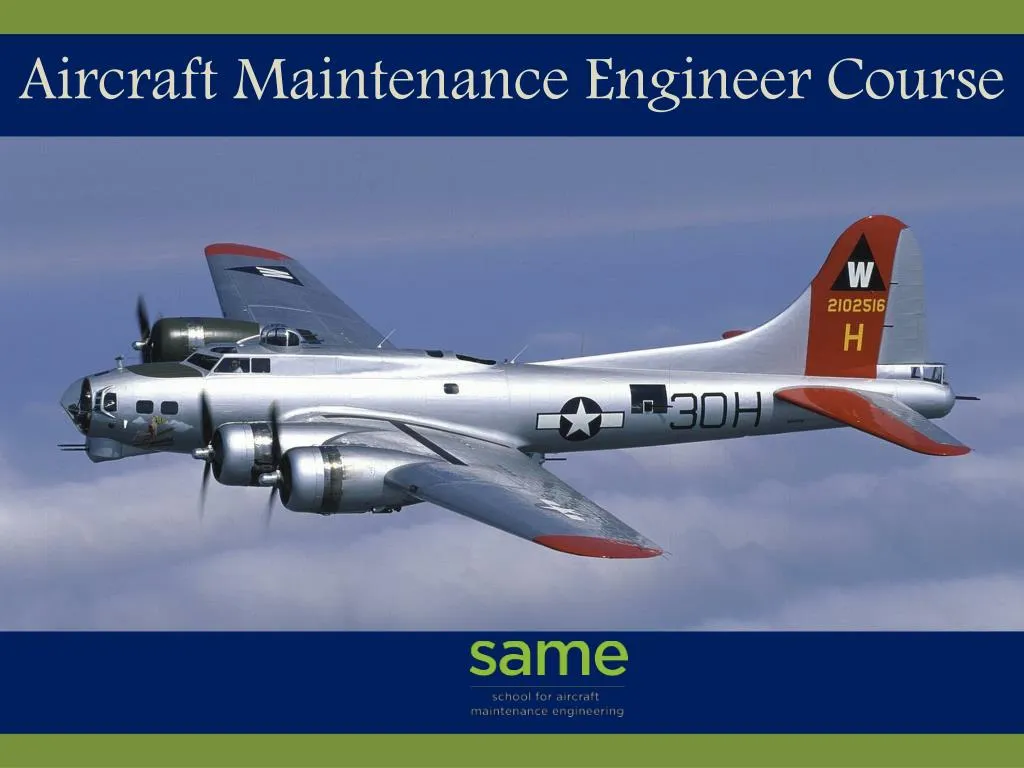 aircraft maintenance engineer course