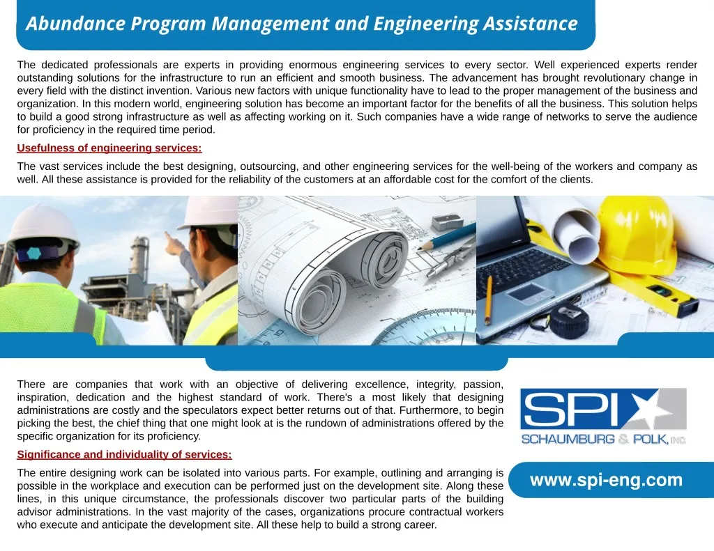 abundance program management and engineering