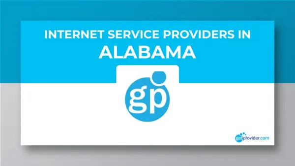 Best Internet Service Providers in Alabama | GetProvider.com