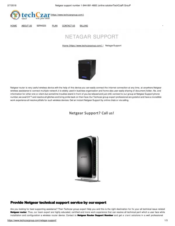 netgear customer service 1844-891-4883 tech help