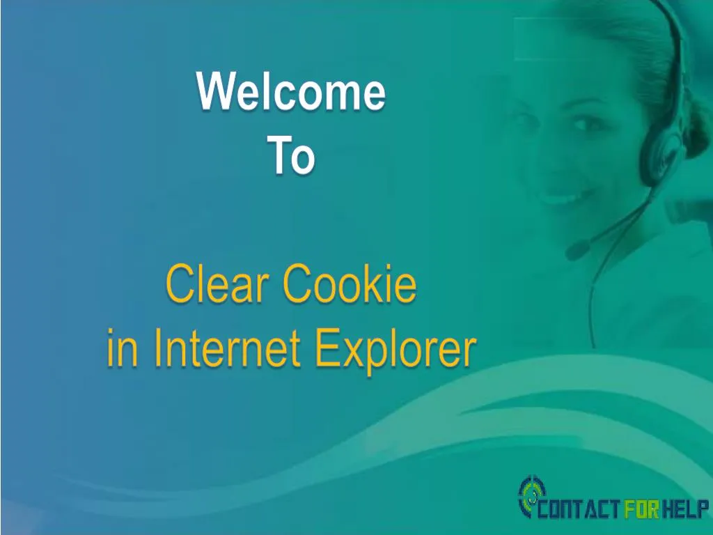 welcome to clear cookie in internet explorer