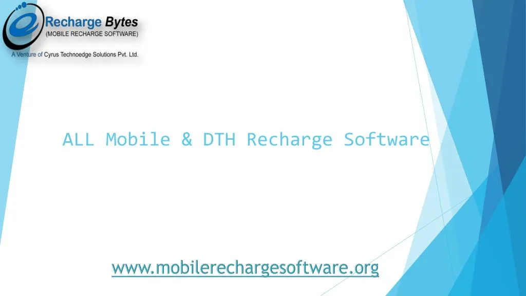 all mobile dth recharge software