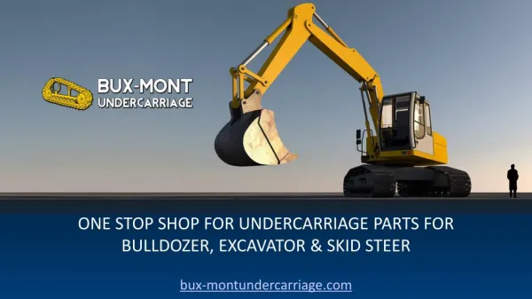 Undercarriage Parts for Bulldozer, Excavator, Skid Steer at one place in USA