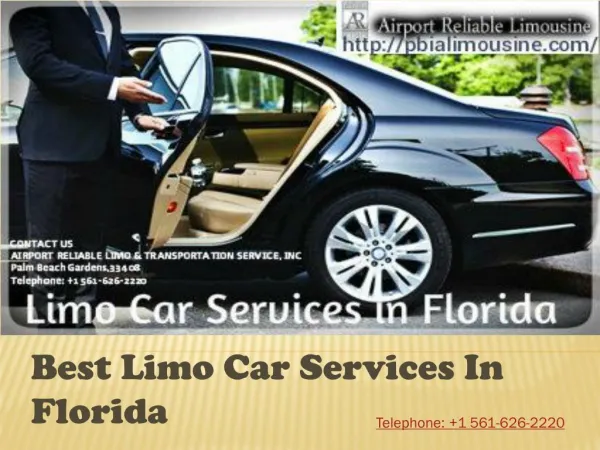 Limo Car Services In Florida
