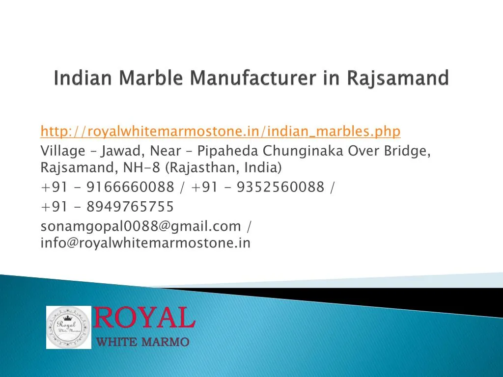 indian marble manufacturer in rajsamand