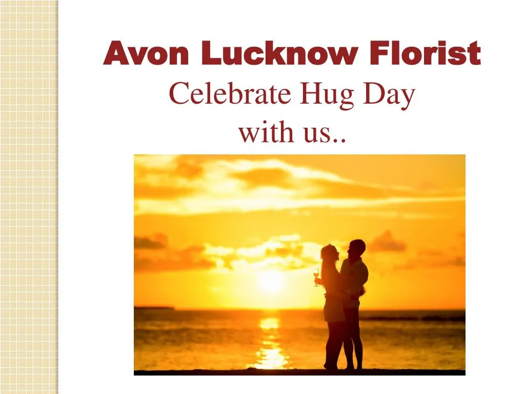 avon lucknow florist celebrate hug day with us