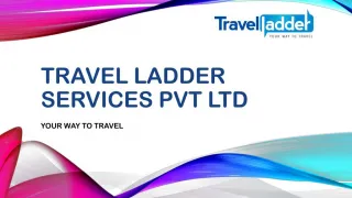 Travelladder Services Pvt Ltd - slide 1