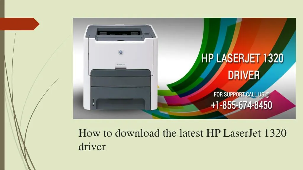 how to download the latest hp laserjet 1320 driver