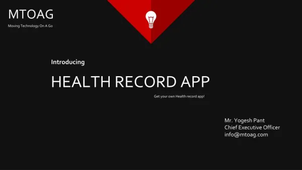 Health Record & Medical App Development