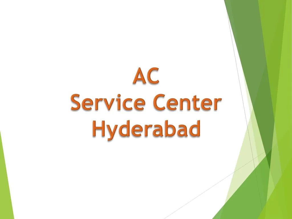 ac service center hyderabad