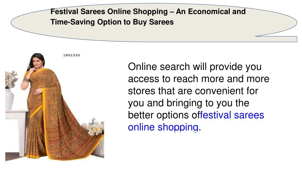 festival sarees online shopping an economical