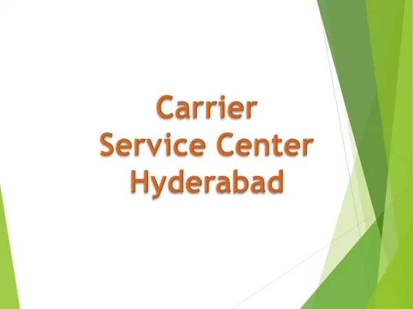 c arrier service center hyderabad