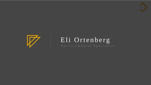 Eli Ortenberg - BS Geology, Illinois State University