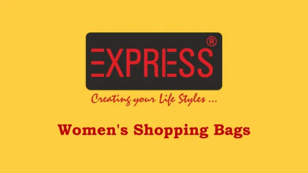 Women's Shopping Bags