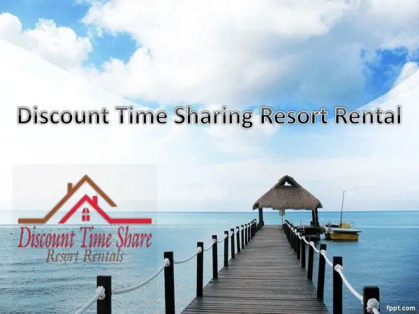 Discount time share resort rentals waretown